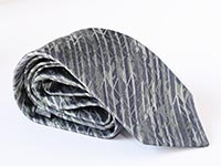 London - Gherkin, diamond windows - woven silk tie 