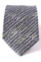 London - Gherkin, diamond windows - woven silk tie (pattern detail) 8cm at widest point