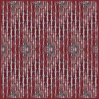 London bus, Oxford Street - silk scarf, single georgette/light crepe de chine, square 90cm x 90cm