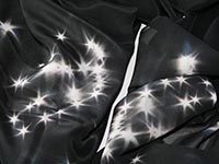 Star Water - fabric - silk, single georgette & light crepe de chine