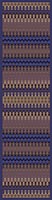 New York Skyscrapers (Aztec) - silk scarf-mauve, single georgette/light crepe de chine, long 168cm x 42cm
