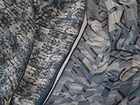 London, Canary Wharf - blue - fabrics - silk, single georgette and light crepe de chine