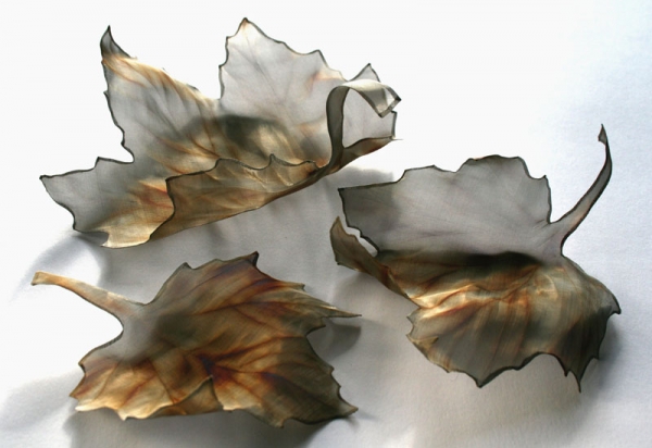 Acer - Sycamore - stainless steel fabric leaf Acer - Sycamore