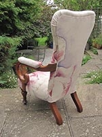 Chair - Victorian - elbow - back