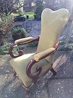 Chair - Victorian - elbow - before