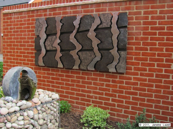 Sculpture-garden and wall hanging-view 7