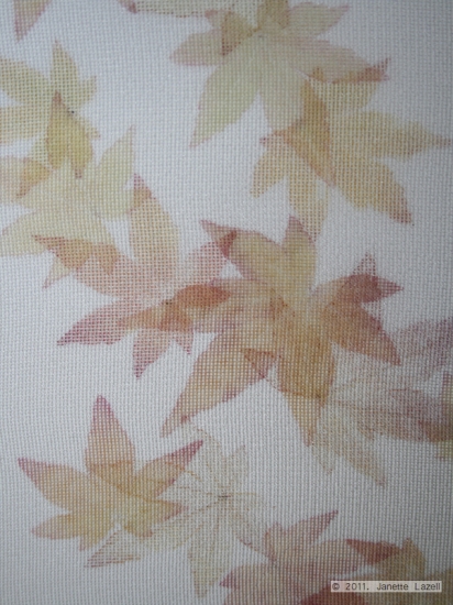 Mixed media-leaf printing Mixed media-leaf printing