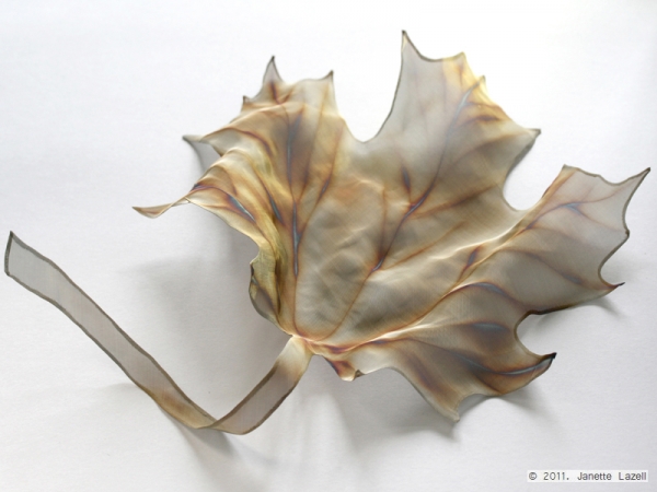  Stainless steel fabric leaf-Norway Maple