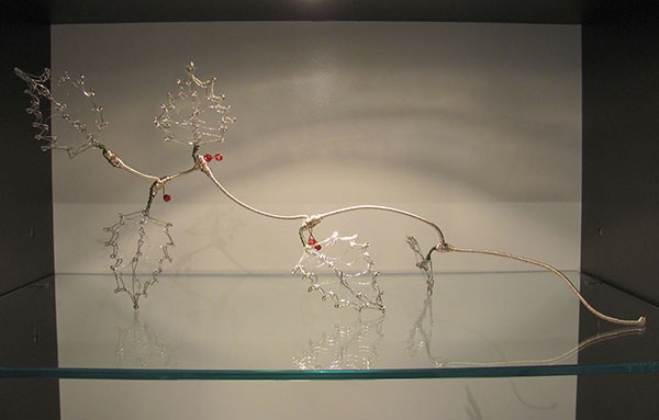 Wire leaves Holly 5 Wire leaves Holly 5