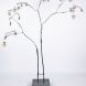 Forged mild steel tree with stainless steel leaves. Dimensions H.210cm W.200cm. D.40cm.           Steel - 16mm, 10mm, 6mm. Forged mild steel tree with stainless steel leaves. Dimensions H.210cm W.200cm. D.40cm.           Steel - 16mm, 10mm, 6mm.